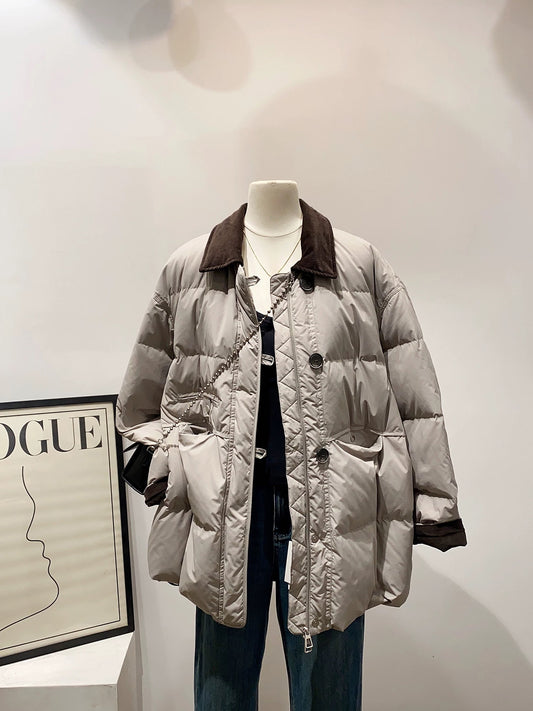 H2152 Women's Cotton Coat