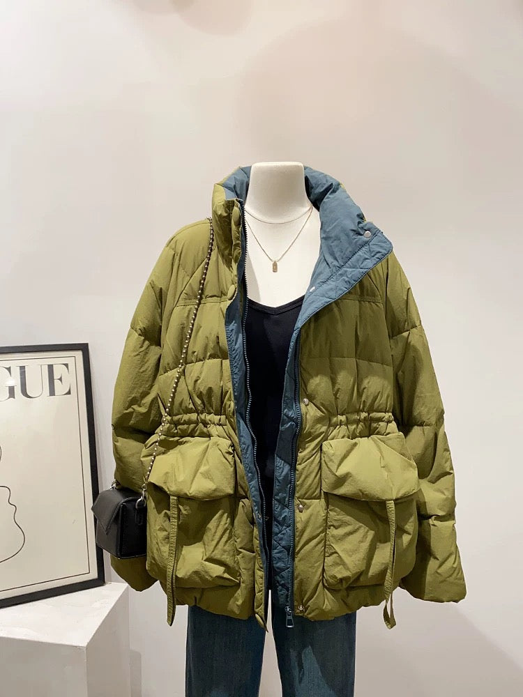 H2159 Large cotton coat