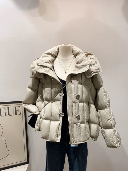H2574 Cotton-padded coat