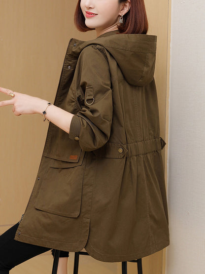 H2916 Stylish trench coat