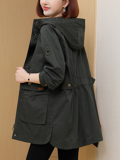 H2918 Stylish trench coat