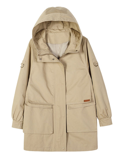 H2921 Stylish trench coat