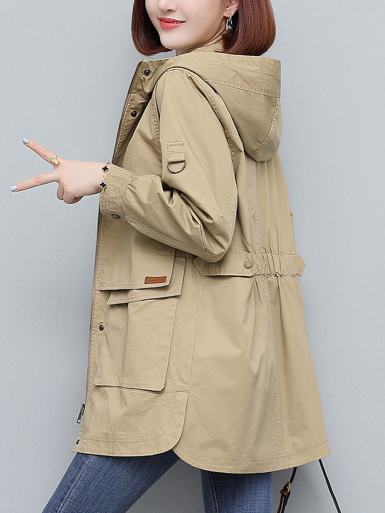 H2923 Stylish trench coat