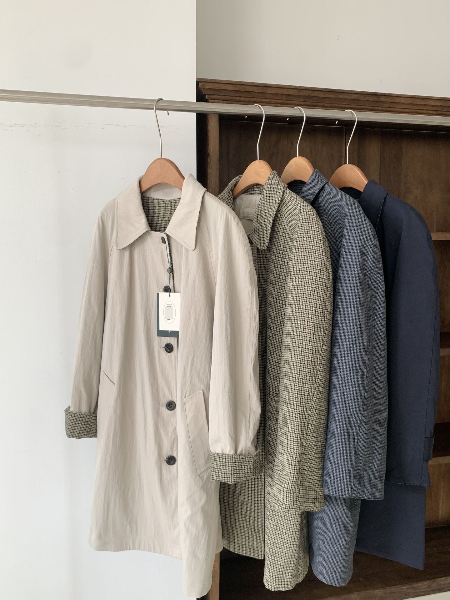 H2925 Stylish trench coat