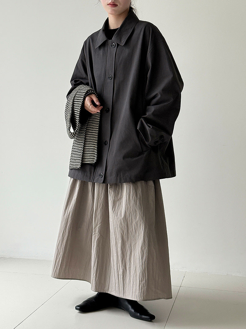 H2936 stylish trench coat