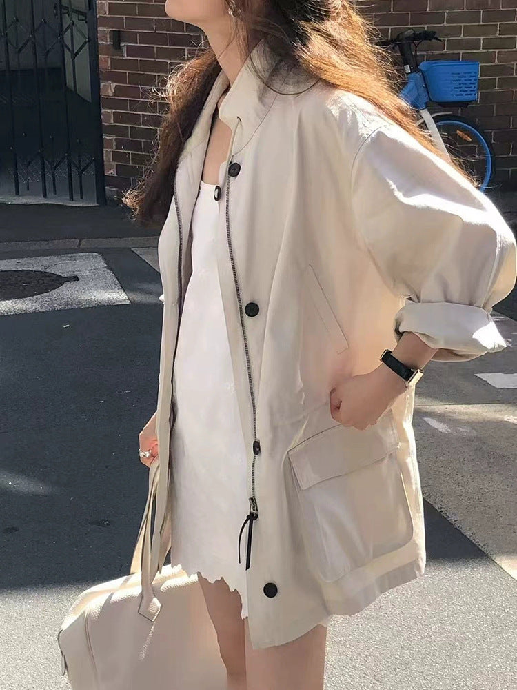 H2940 stylish trench coat