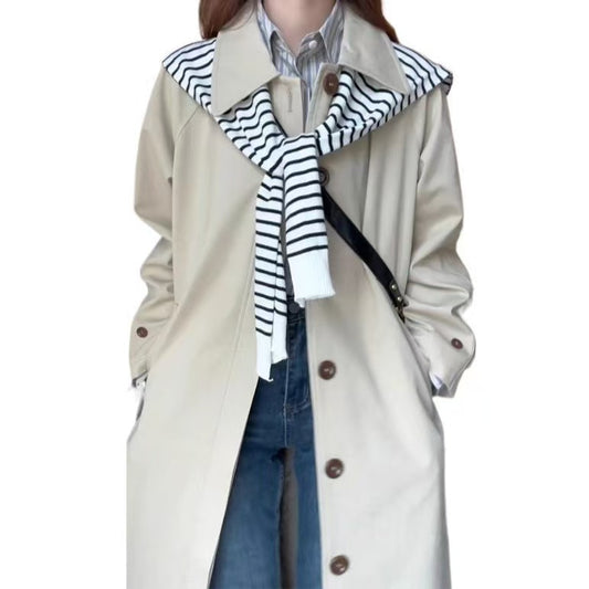 H2942 stylish trench coat