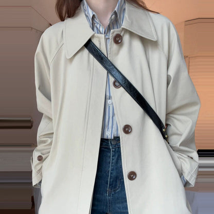 H2942 stylish trench coat