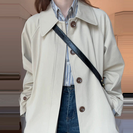 H2942 stylish trench coat