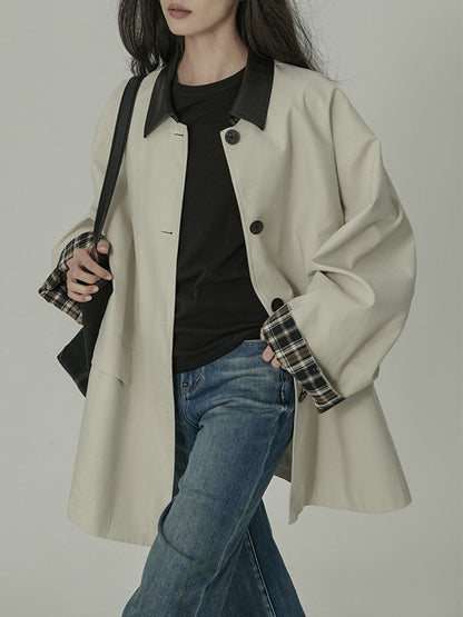 H2952 stylish trench coat