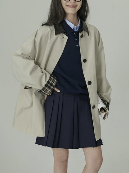 H2953 stylish trench coat