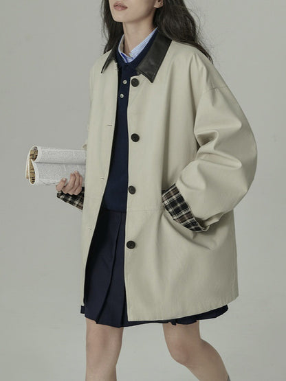 H2970 stylish trench coat