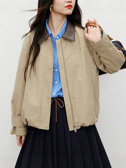 H2972 stylish trench coat
