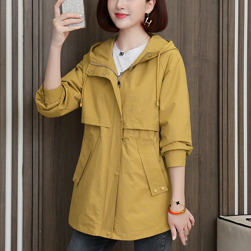 H2959 stylish trench coat