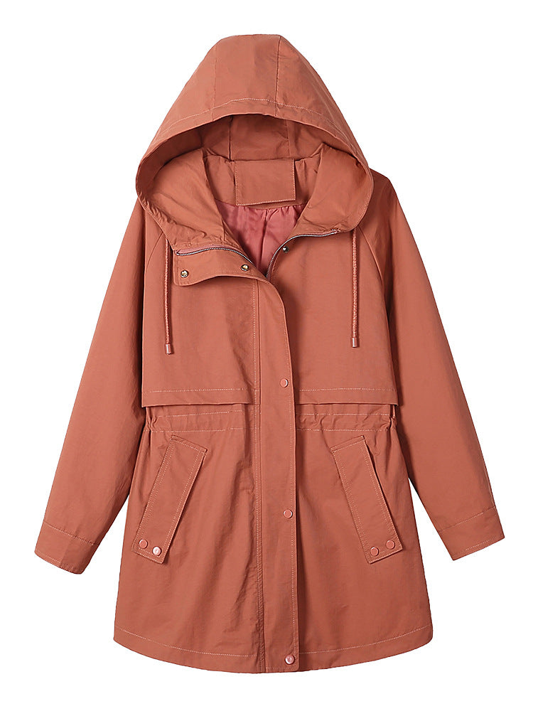 H2976 stylish trench coat
