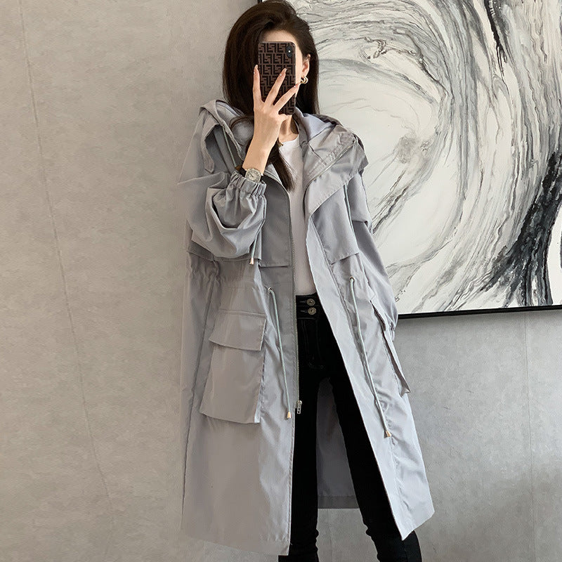 H2982 Women's trench coat