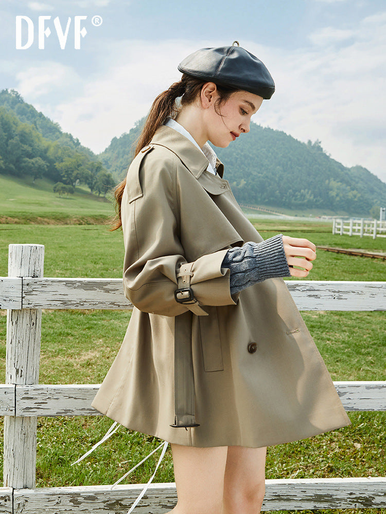 H2987 Women's trench coat
