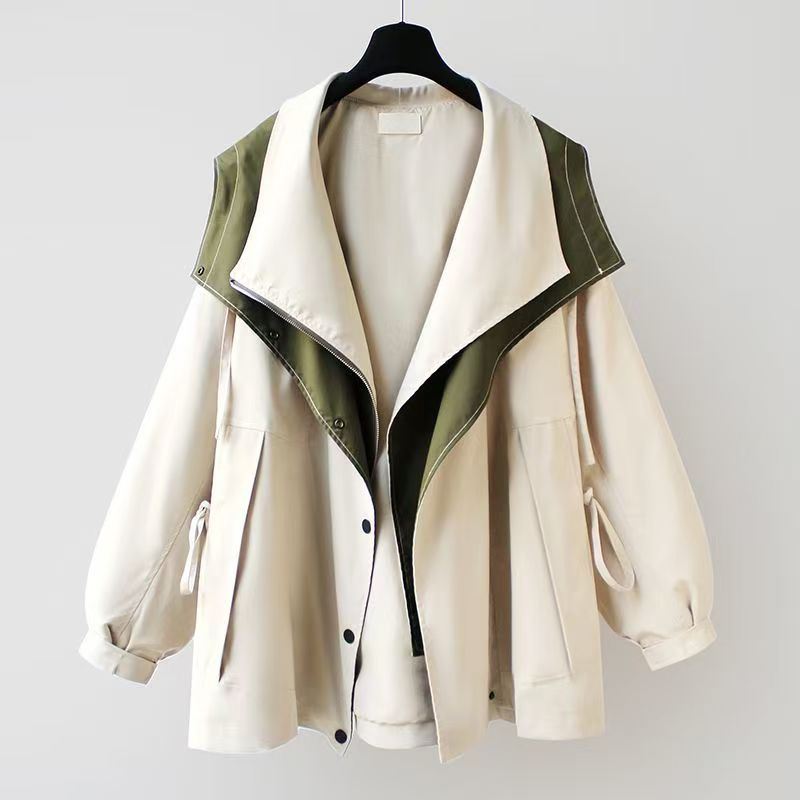 KH08 stylish trench coat