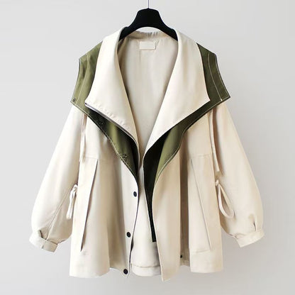 KH08 stylish trench coat