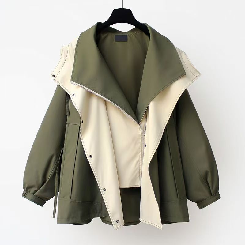 H2999 stylish trench coat