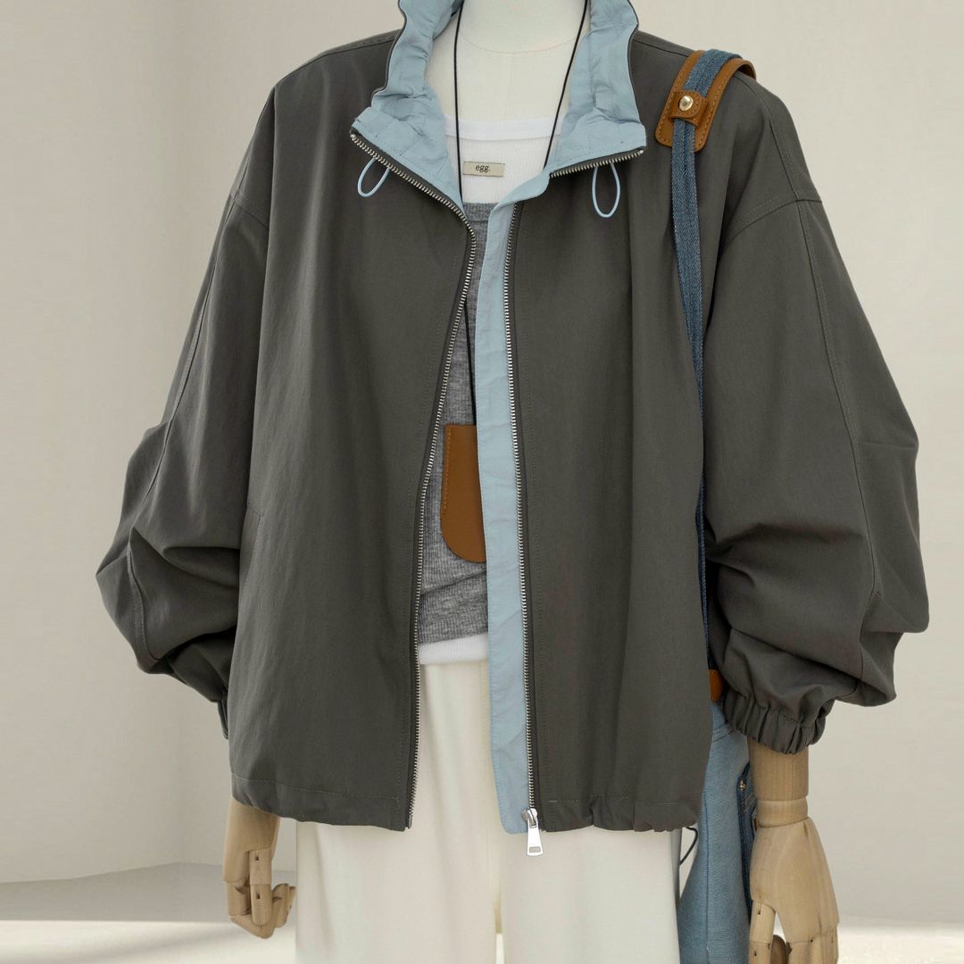 H3004 stylish trench coat