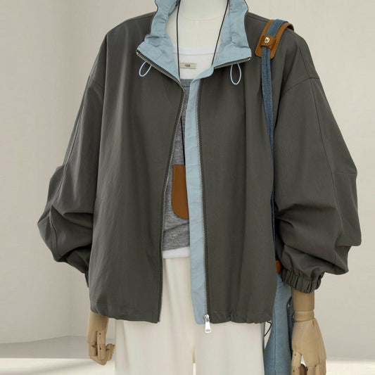H3006 stylish trench coat