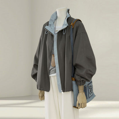 H3004 stylish trench coat
