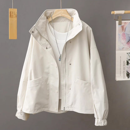 H3028 stylish trench coat