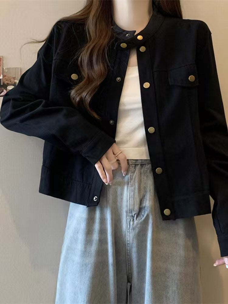 H3018 stylish trench coat