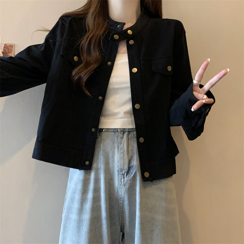 H3019 stylish trench coat
