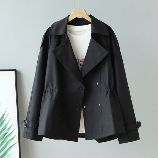 H3046 Casual trench coat