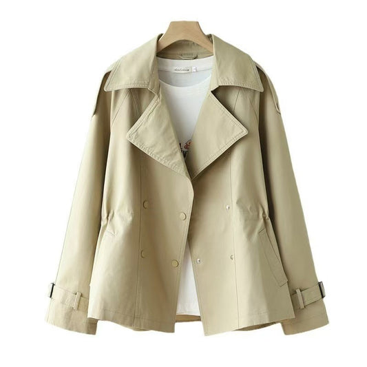 H3047 Casual trench coat