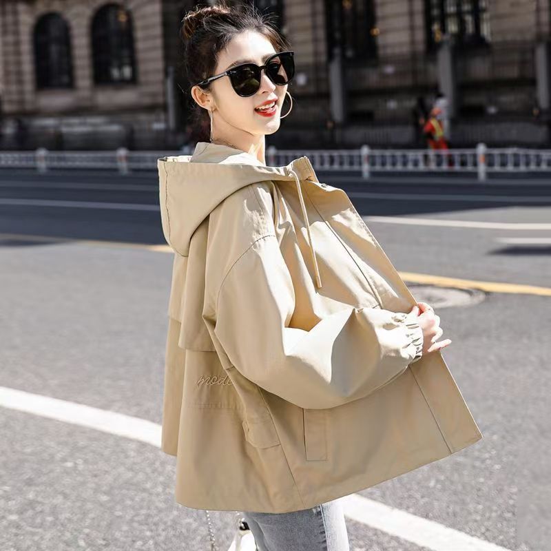 H3054 Casual trench coat