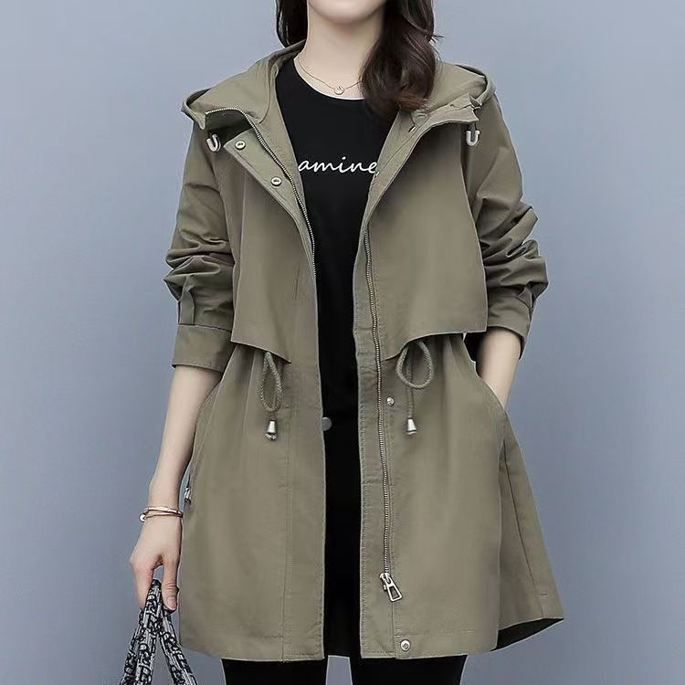 H3058 Casual trench coat