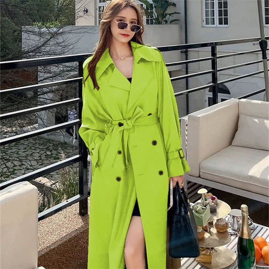 H3075 Casual trench coat
