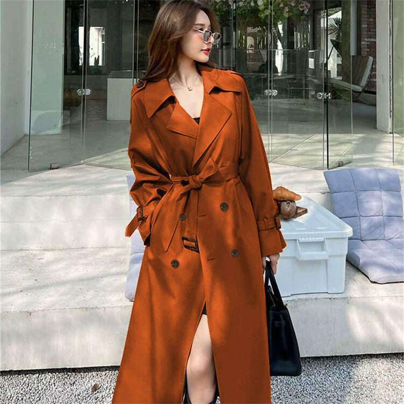 H3081 Casual trench coat