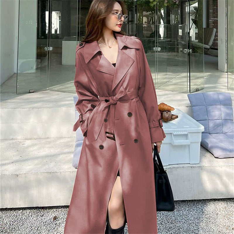 H3082 Casual trench coat