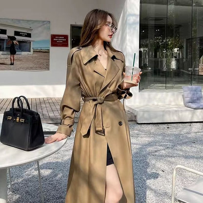 H3082 Casual trench coat