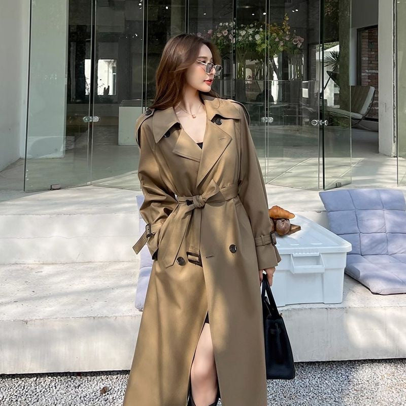 H3085 Casual trench coat