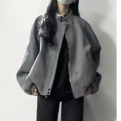 H3086 Casual trench coat