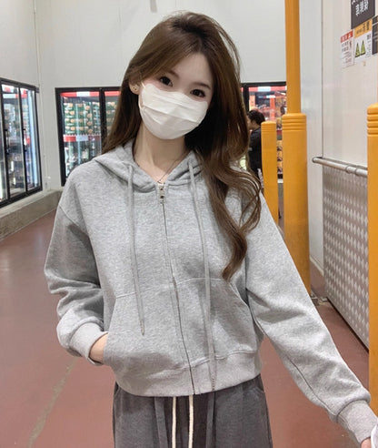 H3119 Korean style hoodie jacket