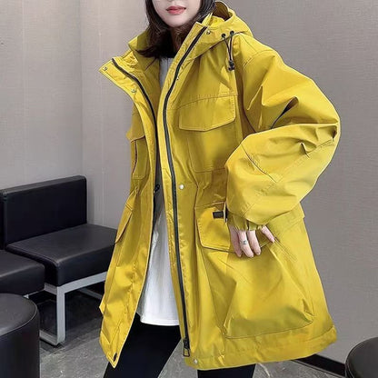 H3142 Casual trench coat