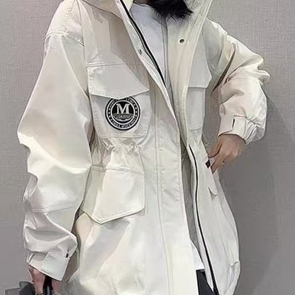 H3143 Casual trench coat