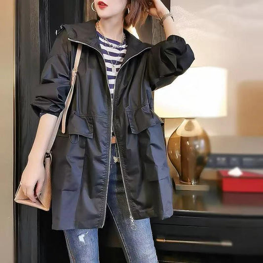 H3148 Casual trench coat