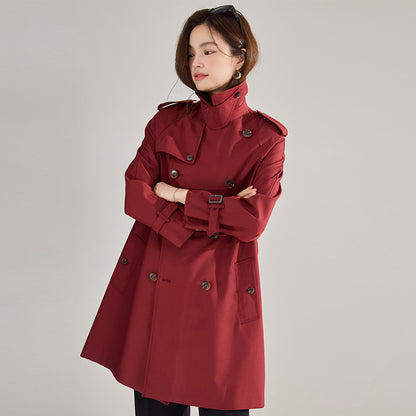 H3169 Casual trench coat