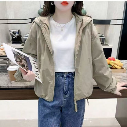 H3174 Casual trench coat