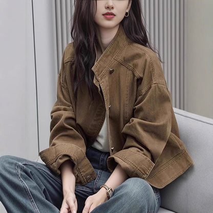 H3175 Casual trench coat