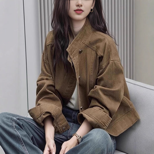 H3174 Casual trench coat