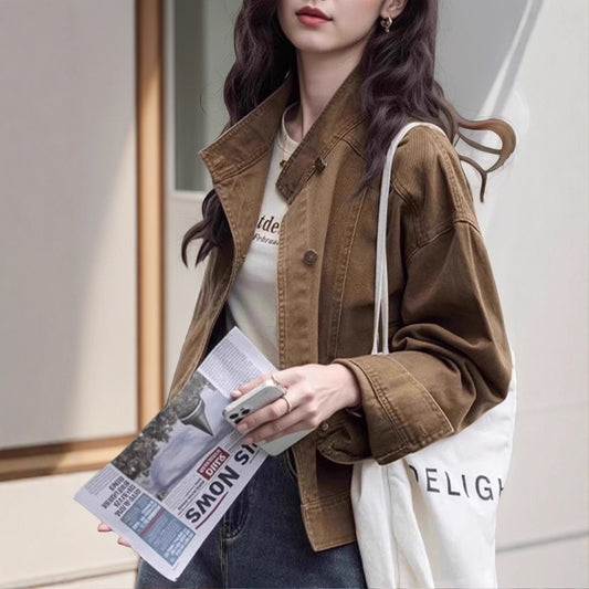 H3175 Casual trench coat