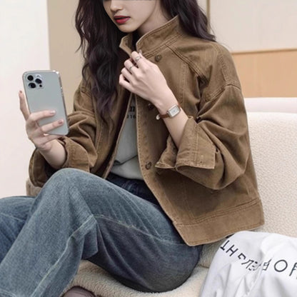 H3176 Casual trench coat